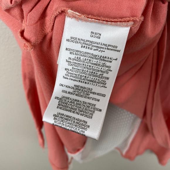 BCBGeneration High Low Lace Back Tank Top - Size Medium - Picture 5 of 6